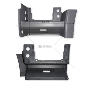 Schránka schodu MB Actros 2/3 levá spodní Lamiro 19931EX