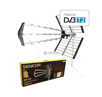 SDA-640 5G DVB-T2 Anténa venkovní SENCOR