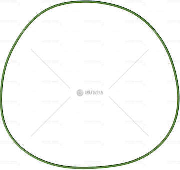 Seal Ring, cylinder liner GOMMINI CANNE 141 X 1.9 D. 128 Victor Reinz
