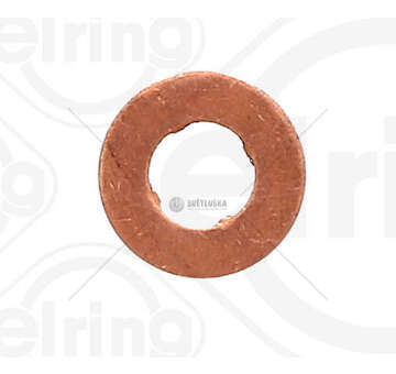 Seal Ring, nozzle holder 188A8.000/199A1.000 / 7,6X15X1,53 COPPER Elring