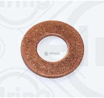 Seal Ring, nozzle holder 7,3x15x1 CU A Elring