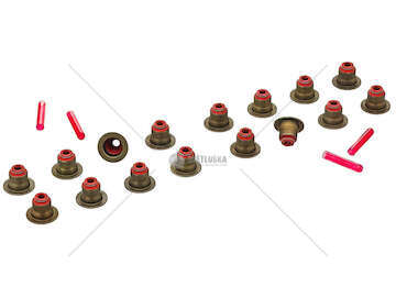 Seal Set, valve stem N63 B40/B44, N42 B18/B20, N45 B16 Elring