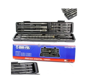 Sekáče a vrtáky SDS Plus sada 12 kusů (20950) MAR-POL