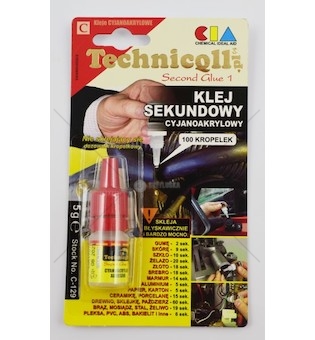 Sekundové lepidlo 5G TECHNICO TECHN129