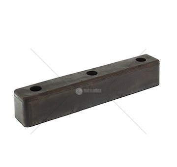 Silentblok - doraz 450x75x80x175mm 3 otvory
