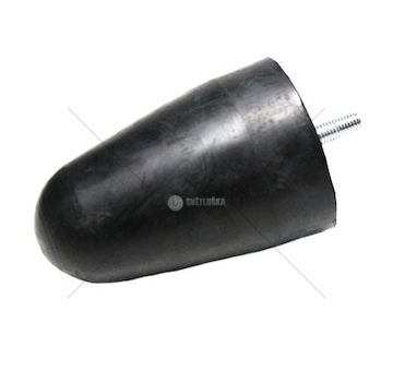 Silentblok - doraz M10/ 83x130mm 1 šroub - FIAT, CITROEN, PEUGEOT