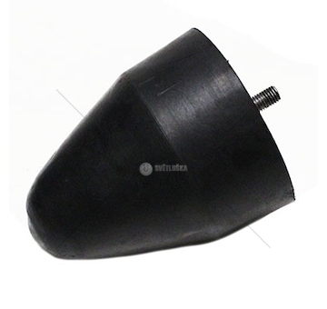 Silentblok - doraz M12/125x155mm 1 šroub