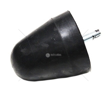 Silentblok - doraz M12/ 95x107mm 1 šroub