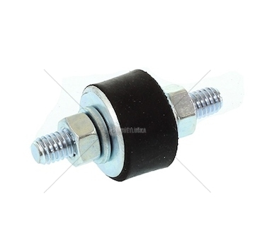 Silentblok M6/20x15mm 2 šrouby