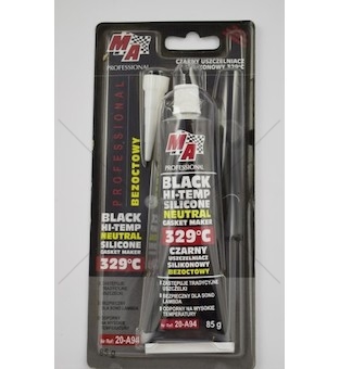 SILIKON WYSOKOTEMP. 85G 329ST CZARNY MA 20-A94