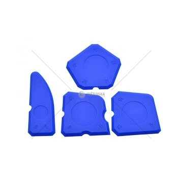 Silikonová stěrka, sada 4ks GEKO