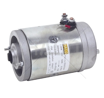 SILNIK ELEKTRYCZNY 2,0KW 24V ZAMKNIETY M HACO 2008702H