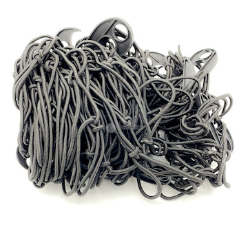 Síť pro přívěs 2,5x2,5m s gumolanem a upevňovací háky