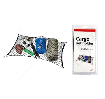 Síťka na uchycení zavazadel s úchyty 100x40