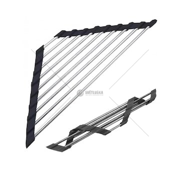 Skládací odkapávač na nádobí do dřezu