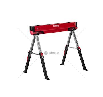 Skládací podpěra/koza s protiskluzem, nastavitelná výška 61,5–79 cm - KRAFT&DELE