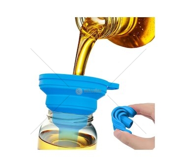 Skládací silikonový trychtýř GEKO 70 mm