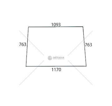 Sklo čelní - kalené 84368001