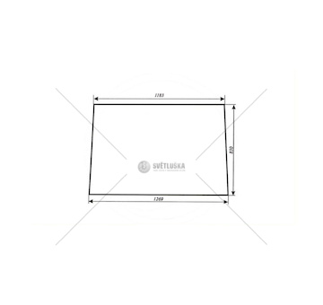 Sklo čelní URI - 128x118x83cm 59117937