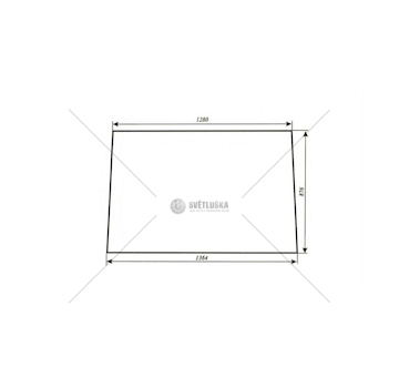 Sklo čelní URI TRAK2 69117950