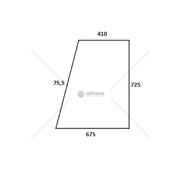 Sklo dveří horní 59117964