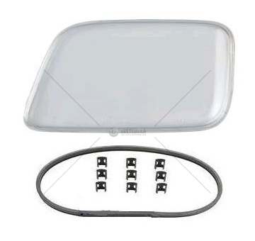 Sklo hlavního světlometu l mercedes actros mp3 0132559_A