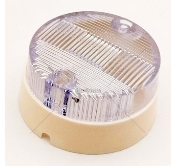 Sklo krycí poziční svítilny bílé