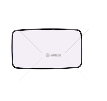 Sklo rampového zrcátka MAN WR300 MEKRA 153946870