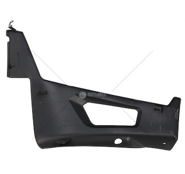 Sklo světlometu RVI Gama D s otvorem pro mlhovku levé Lamiro 22221-10EX