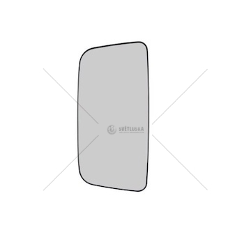 Sklo vyhřívaného zrcátka DAF WP6701E