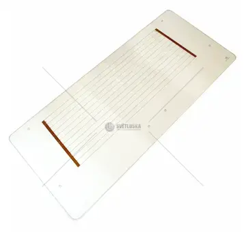 Sklo zadní vyhřívané bk7011- slovenská kabina1382x570mm | 7011-7969