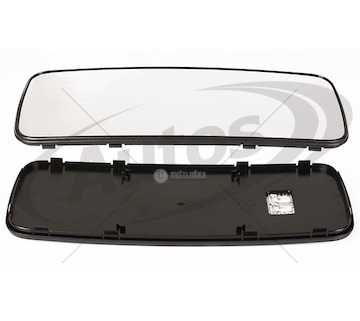 Sklo zrcadla hlavního 24v 380x170x15 mercedes atego,axor,intouro 0130519_A