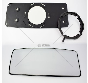 Sklo zrcátka AUTOBUSU COBRA bez vyhřívání TANGDE TD03-70-001