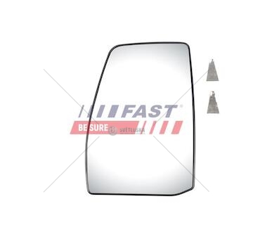 Sklo zrcátka  ford transit custom 12> le. vrchní podgrv. ft88579