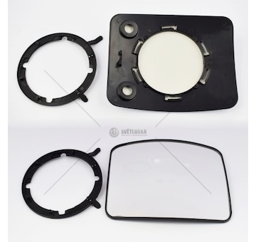 Sklo zrcátka PANOR.AUTOBUSU COBRA TANGDE TD12-70-001