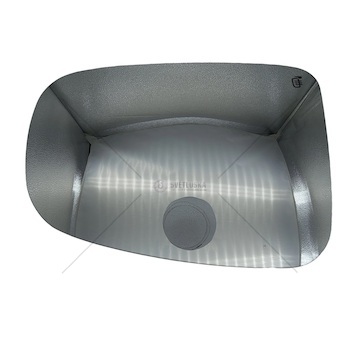 Sklo zrcátka vyhřívané levé FUMO,M27