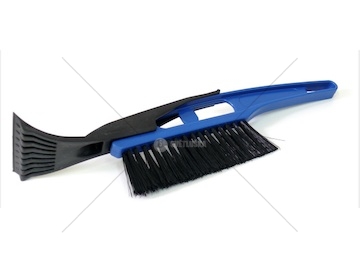Škrabka na led se smetáčkem 2v1 43-53cm