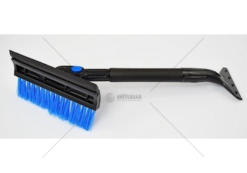 Škrabka na led se smetáčkem a stěrkou na okna DL. 44cm MTX WS130124