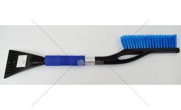 Škrabka na led se zateplenou rukojetí a smetáčkem 62,5cm