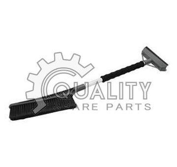 Škrabka s košťátkem GREY