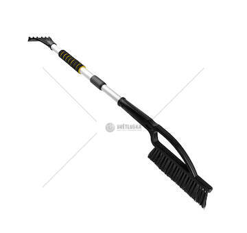 Škrabka s košťátkem teleskopická NICE TOUCH SLIM 90/118 cm