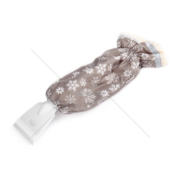 Škrabka se rukavicí