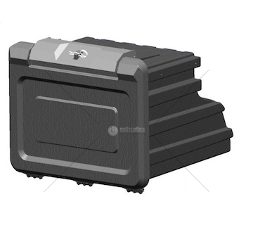 Skříň nářadí plastová 605x620x475 schmitz, kögel bez držáků 0010313_A