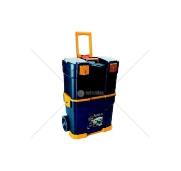 Skříňka na kolečkách 46x28x67cm - 2dílná