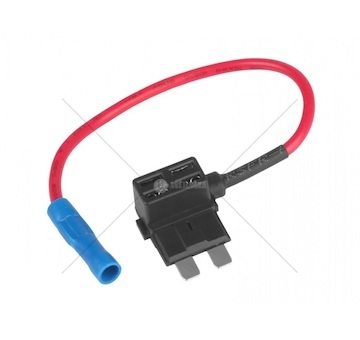 Skříňka pojisková s odbočkou 2 ploché pojistky