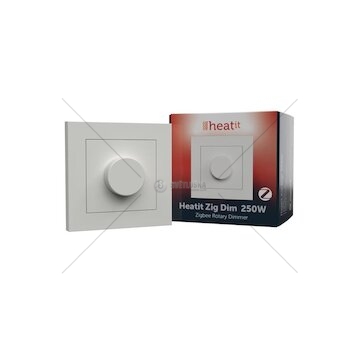 Smart otočný stmívač Zig Dim 250 W Zigbee - HEATIT