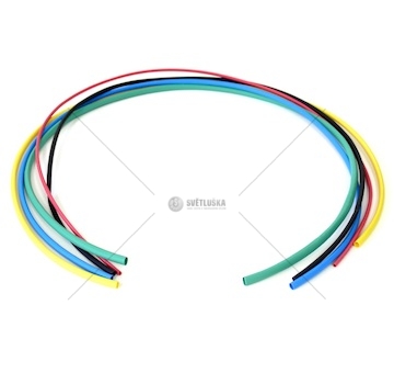 Smršťovací bužírka 100cm fi 8mm černá