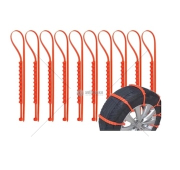 Sněhové řetězy sada 165-285mm sada 10ks