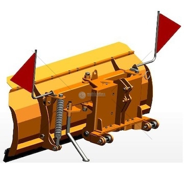 Sněhový pluh 2000x680