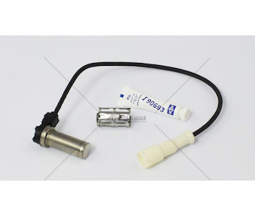 Snímač ABS otáček kola  L-400MM 1150OHM úhlový KNORR KNORR K144126K50